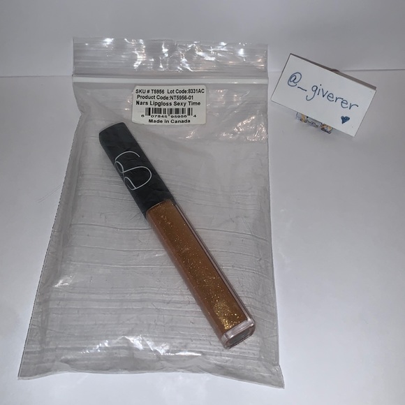 SEXY TIME ๐ NARS LIP GLOSS NWOB - Picture 4 of 12